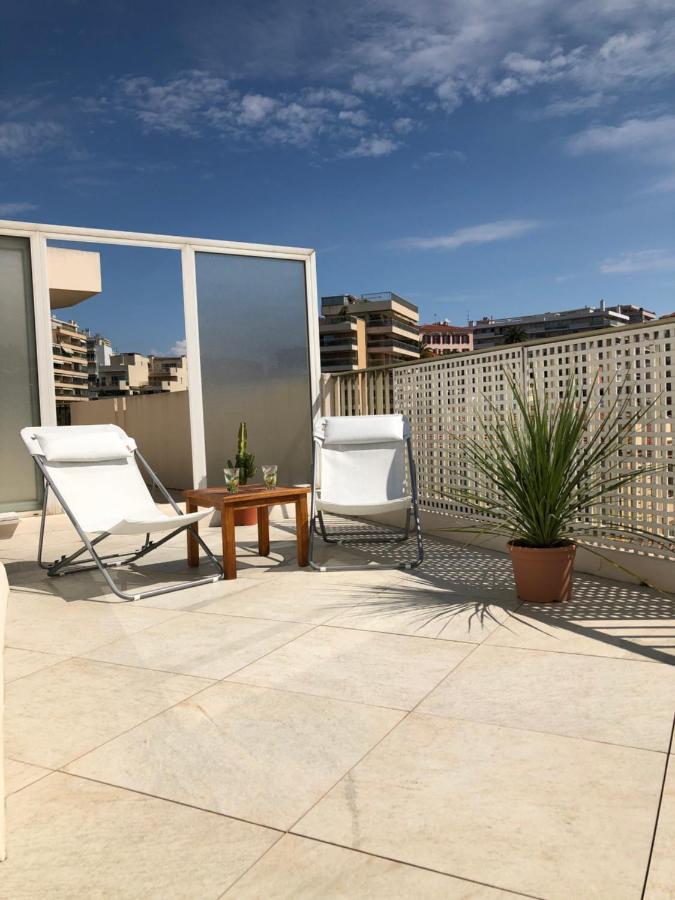 Esterel Terrasses, Roof Top, Plage, Parking Payant カンヌ エクステリア 写真